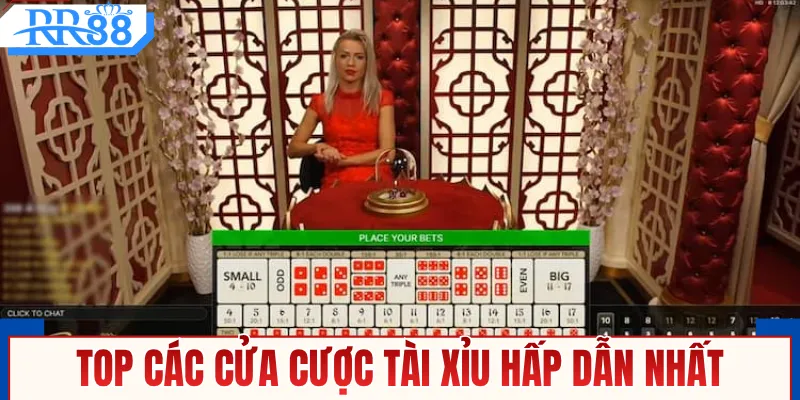 Top các cửa cược tài xỉu hấp dẫn nhất